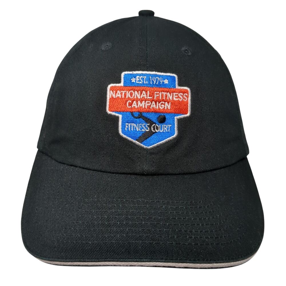 Est. 1979 National Fitness Campaign Fitness Court Baseball Cap Black OS Fersten